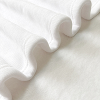 Couverture en chenille blanche vierge avec dos en flanelle douce, prête pour la sublimation, pour la décoration intérieure, cadeau de luxe, vente en gros usine GRS