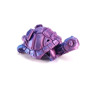 Se Busca Distribuidor: Adornos de <span class=keywords><strong>Animales</strong></span> Impresos en 3D con Degradado Oceánico, Tortuga Mecánica para Coleccionistas Adultos, Alta Rentabilidad, MOQ Bajo - Product Image 5