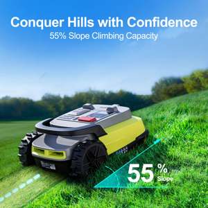 Eu Stocks UBHOME Wireless Robot Lawn Mower 1000m With Full Frequency Band RTK AI Vision and App <b>Control</b> Lawnmower Full Frequenc - Product Image 3