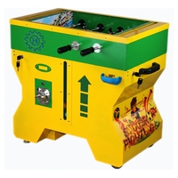 Table de baby-foot compacte pour enfants, à monnayeur, avec serrure et clé, pour usage en centre commercial