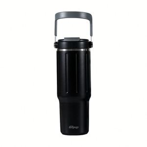 Best Selling Customized Color <b>Double</b> <b>Wall</b> Stainless Steel Insulated Bottle Thermos Tumbler <b>Mugs</b> With Straw - Product Image 1