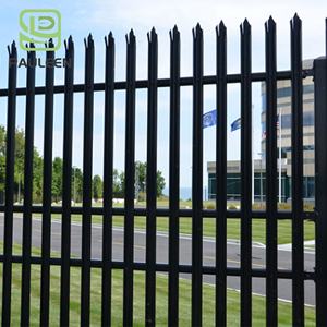 Pos portátil 8 pies de altura Cercado Seguridad Acero Palisade Verde Triple Punta Palisade Pvc <span class=keywords><strong>Valla</strong></span> - Product Image 1