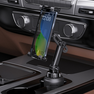 Support de téléphone réglable et durable à long cou avec base extensible, sans secousses, pour porte-gobelet de voiture, rotation à <span class=keywords><strong>360</strong></span>° °   Rotation pour <span class=keywords><strong>4</strong></span>..0-7.0 InPhone - Product Image 3