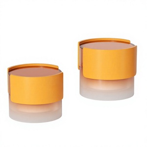 Barattolo in Plastica PETG Bianco, Adatto per Contenitori Cosmetici di Crema per Occhi e Maschere Viso, Vasetto per Crema Viso 50g Giallo Viola Verde - Product Image 6