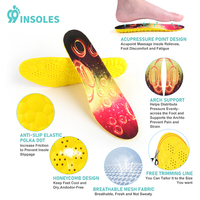 99insoles Teknologi Cloud Sol Olahraga PU Sol Lembut Bernapas Penyerap Guncangan Bantalan Sol Lari