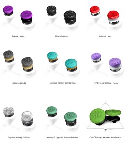 Control Freek Thumb Grips pour PS Controller Thumbsticks 1High-Rise 1Mid-Rise Concave Galaxy Series Thumbstick grips With Package - Product Image 5