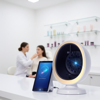 2026 Mesin Penganalisis Kulit Wajah Profesional Cerdas AI 3D Terbaru dengan Sinar UV, Penganalisis Wajah, Penganalisis Kerutan, Penguji, Pemindai