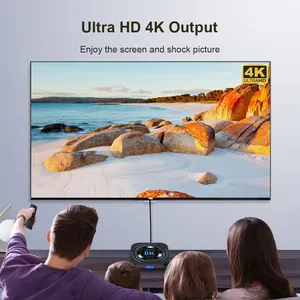 TV kutusu 8k H618 iyi satış Set Top Box ile Android 12.0 çift Wifi 4G akıllı destek Allwinner Quad Core 8k