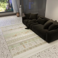 Tapis Wilton tissé jacquard, antidérapant, imperméable, ignifuge, écologique, broderie 3D, design exceptionnel pour la maison