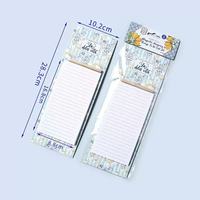 Bloc-notes magnétique pour réfrigérateur avec aimant, papeterie promotionnelle de marque, cadeaux d'entreprise, programmes de vente au détail