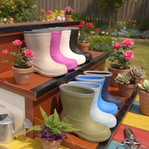 <span class=keywords><strong>Botas</strong></span> de Agua Ligeras de EVA, Impermeables, Antideslizantes, <span class=keywords><strong>para</strong></span> Niños, Precio de Fábrica, OEM - Product Image 2