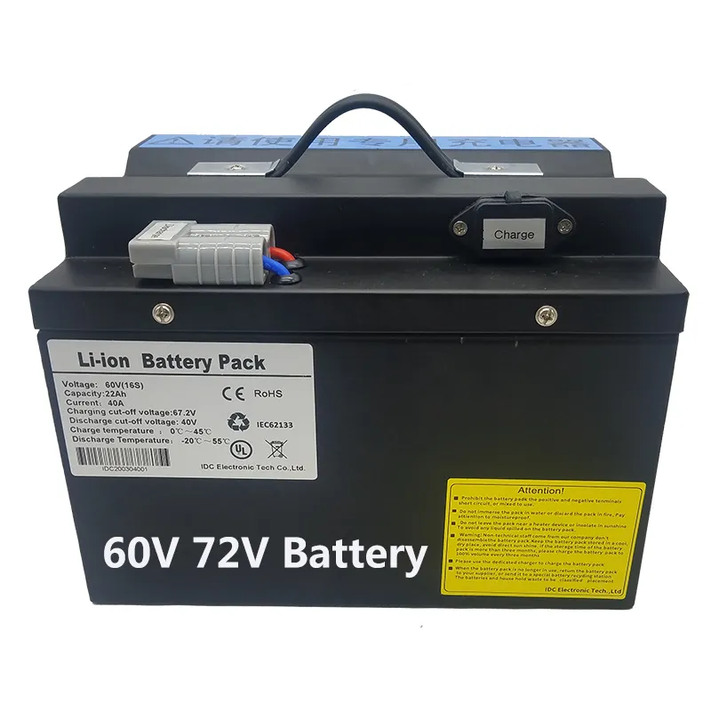 60V 20ah 22ah Lithium Batterij Voor Elektrische Scooter 60V 40ah Batterij