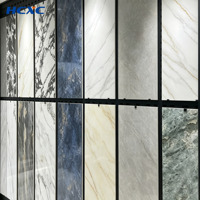 Fabricant de panneaux muraux en PVC marbré, écologiques, pour hôtels, salons, panneaux décoratifs en PET