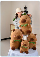 Boneka Hewan Lucu Kartun Katak Kecil Capybara Boneka Plush Grosir Mesin Cakar Mesin Koin Arcade