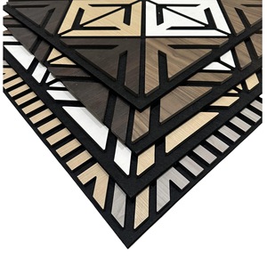 แผงดูดซับเสียงใยโพลีเอสเตอร์ แผงกันเสียง แผงกันเสียงผนังภายใน แผงกันเสียงผนังพื้นหลัง KTV - Product Image 5