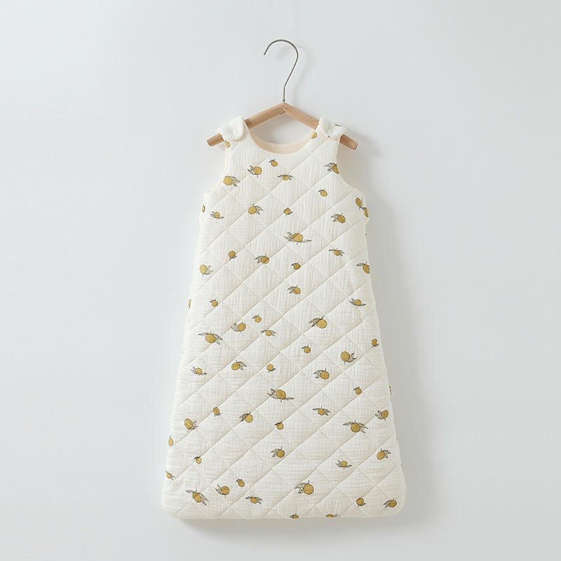 Lemon (quilted gauze quilted vest sleeping bag)
