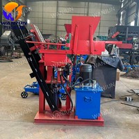 Machine à fabriquer des briques en argile 2-25 + Prix usine, petite machine à briques, idéale pour les entreprises de matériaux de construction en démarrage.