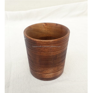 แก้วน้ำดื่มไม้ทำมือเป็นมิตรกับสิ่งแวดล้อมสำหรับใส่ชาไวน์ในบ้านโรงแรมร้านอาหารสินค้าขายดี - Product Image 6