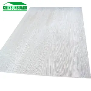 Tablero de cemento de grano de madera impermeable de 6-18mm para piso de sala de estar