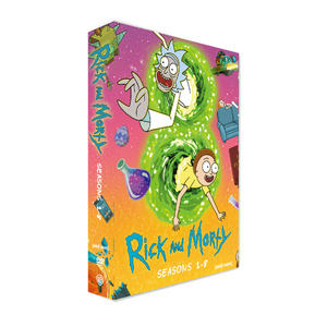 Vendita all'ingrosso della fabbrica film DVD serie TV Boxset collezione nuova spedizione gratuita Rick e Morty stagione 1-8 16 dischi - Product Image 1