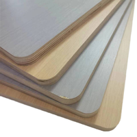 Placage imperméable durable de noix de panneau de contreplaqué stratifié par 18mm commercial pour l'épaisseur des meubles 5mm