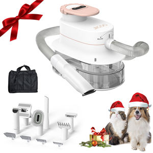 Le plus récent fournisseur d'usine d'origine 300W JIGOO P300 Kit d'aspirateur de toilettage pour animaux de compagnie pour tous les poils d'animaux, 11-en-1 avec coupe-poussière 4L - Product Image 2