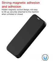 Pour iPhone 11 PRO MAX étui en cuir TPU PC magnétique attraction carte insertion couverture complète paquet anti chute étui de protection pour téléphone
