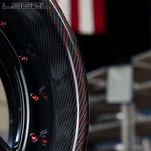 Roue concave OEM 2 pièces moyeu forgé roue sport concave profonde en fibre de carbone 18 19 20 21 22 24 26 pouces voitures de tourisme 5x120 - Product Image 5