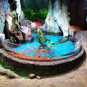 Longueur extérieure personnalisée en usine Lesheng * Largeur * Hauteur Grand aquarium rectangulaire en acrylique pour aquarium, <span class=keywords><strong>aquariums</strong></span> avec acrylique - Product Image 5