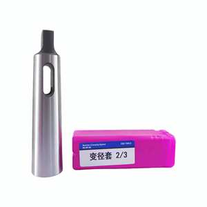 ปลอกแปลงขนาด Morse Taper แบบปลายแบน สำหรับ MT3 เป็น MT1/MT2 ทำจากเหล็กชุบแข็ง ใช้กับเครื่องกลึง เครื่องกัด เครื่องเจาะ - Product Image 5