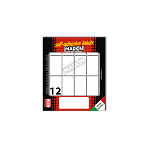 Caja de 150 blísteres con 25 etiquetas adhesivas de papel permanente blanco de 152 mm x 125 mm - Product Image 5