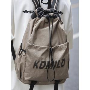 Mochila Unisex Ligera con Cordón para Deportes al Aire Libre, Gran Capacidad, Oxford Casual para Senderismo, Estudiantes Universitarios, Tutorías - Product Image 6