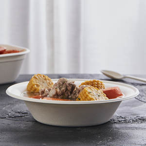 Recipiente desechable Biodegradable para alimentos, respetuoso con el medio ambiente - Product Image 2