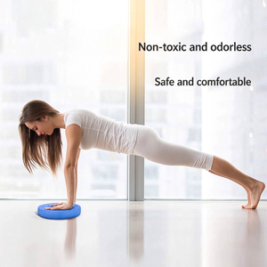 Tapis d'équilibre ovale en TPE pour yoga, équipement de fitness, exercice, massage, vente en gros, logo personnalisé, coussin premium, somatosensoriel - Product Image 3
