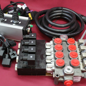 Hoge Kwaliteit Jgs Merk Graafmachine Bedieningspaneel 2 Joystick + Regelklep 4 Spool Galtech 60 L/Min Q45 Bouwmachines - Product Image 2