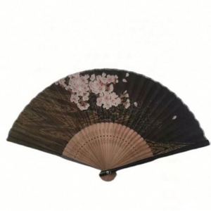 Portable Antique Folding Bamboo Silk <b>Hand</b> <b>Fan</b> for Ladies-21cm Handmade Custom Logo Promotional Gift for Photography Souvenirs - Product Image 4