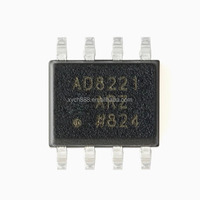 Composants électroniques XYCH, circuit intégré AD8221ARZ-R7 	   Amplificateur d'instrument de précision IC 1 circuit SOIC-8 100% original