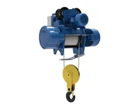 Palans électriques à double poutre de 1 à 10 tonnes avec commande par télécommande, protection IP54, certifiés CE ISO pour pont roulant d'atelier