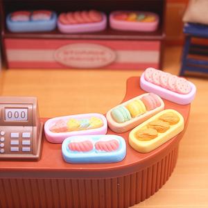 Accessoires de pâtisserie en résine pour maison de poupée miniature en 3D, simulation de nourriture, macarons, <span class=keywords><strong>dim</strong></span> sum, gâteaux, biscuits - Product Image 2