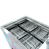 Máquina para Hacer Helados y Paletas de Fruta de Alta Productividad con 4 Moldes, Producción Diaria de 7680 Piezas con Varios Moldes, Nueva