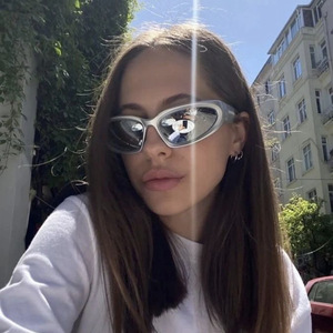 Gafas de Sol Deportivas Y2K de Moda <span class=keywords><strong>Partagas</strong></span>, Forma Irregular, Protección UV400, Unisex, para Hombre y Mujer - Product Image 3