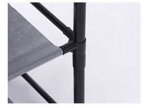 5 Lớp Đa Chức Năng Hộ Gia Đình Đứng Giày Và Áo Lưu Trữ Kim Loại Áo Giá Treo Hat Giá Với Móc Để Treo - Product Image 3