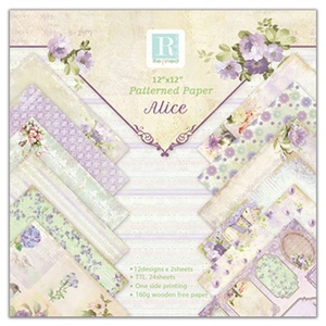 Venta directa de fábrica, 24 hojas de papel para álbum de recortes de 6 "x 6" - Product Image 2