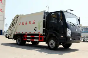 Shacman X9 Garbage Truck 4x2 Mini Truck Price 130hp China Cheap Customized Trucks Compressed Rubbish Vehicles