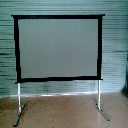 72" fast fold projection screen