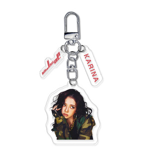 Portachiavi in Acrilico KPOP AESAP, Impermeabile con Stampa Fotografica HD, <span class=keywords><strong>KARINA</strong></span>/WINTER/GISELLE/NINGNING, Accessori per Fan di Celebrità - Product Image 4