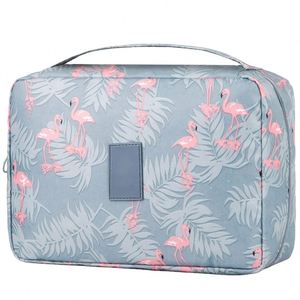 Free Sample Manufacturers Custom Cute Print Flower Pattern Cosmetic <b>Makeup</b> Pouch <b>Travel</b> Hanging Toiletry <b>Bag</b> for Girls Women - Product Image 1