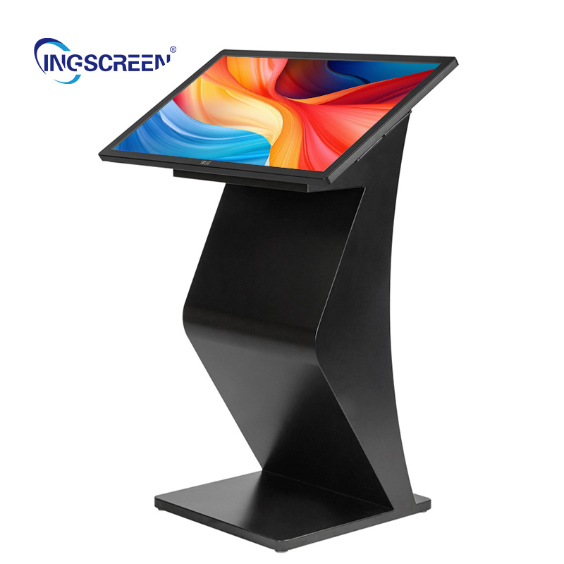Ingscreen 32 43 дюймов Напольный 4K интерактивный сенсорный экран K-типа базовый монитор для android wifi дисплей рекламный киоск