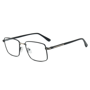 2025 nuevos hombres Metal rectángulo <span class=keywords><strong>luz</strong></span> <span class=keywords><strong>azul</strong></span> <span class=keywords><strong>gafas</strong></span> ópticas <span class=keywords><strong>gafas</strong></span> <span class=keywords><strong>graduadas</strong></span> de presbicia Retro de moda de alta calidad - Product Image 4