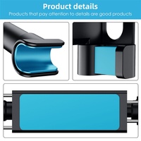 Support de téléphone universel pour appuie-tête de voiture, support de téléphone multi-angle pour siège arrière de voiture, support de téléphone pour iPad